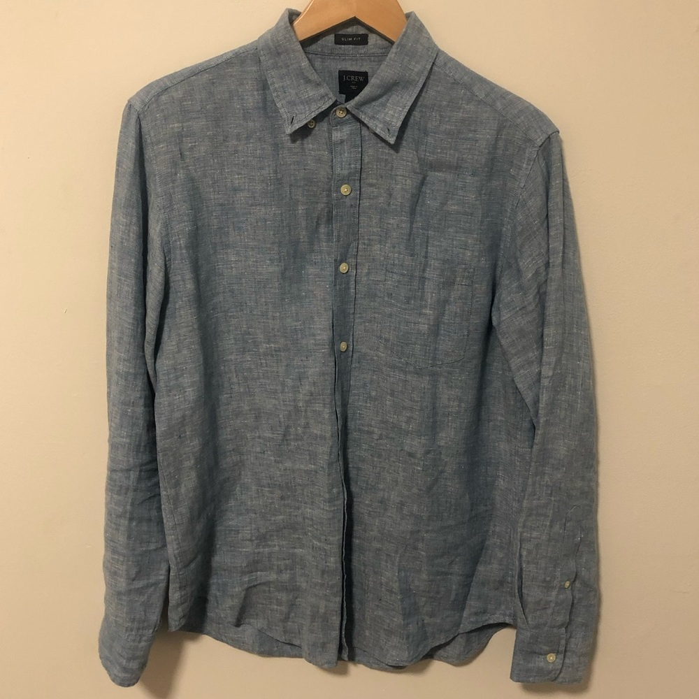 Linen button down shirt
